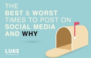 The best and worst times to post on social media and why