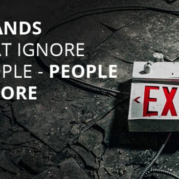 Brands that ignore people – people ignore